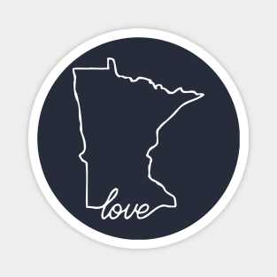 Minnesota Home - Land of 10000 Lakes - Love Minnesota Magnet